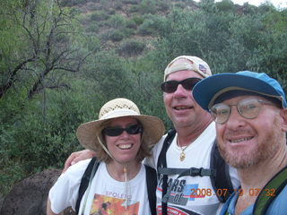 861 6kk. Spur Cross hike - Beth, Mike, Adam