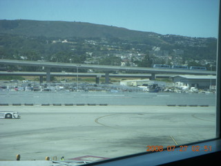 SFO view with BART train (I think)