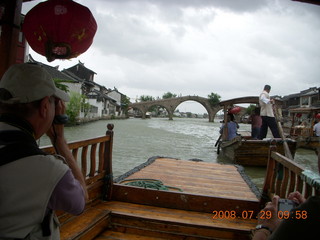 eclipse - Shanghai - Zhu Jia Jiao village - boat ride