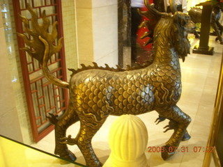 95 6kx. eclipse - Jiuquan - hotel horse sculpture