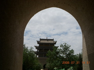 303 6kx. eclipse - Jiayuguan - Great Wall arch