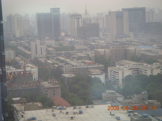 22 6l3. eclipse - Xi'an - hotel view
