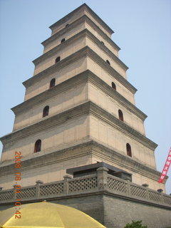 55 6l4. eclipse - Xi'an - Wild Goose Pagoda