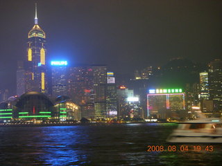 eclipse - Hong Kong - city lights