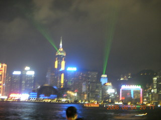 172 6l4. eclipse - Hong Kong - city light show