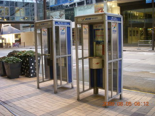 25 6l5. eclipse - Hong Kong morning run - phone booths