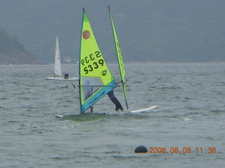 101 6l5. eclipse - Hong Kong - windsurfers