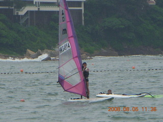 104 6l5. eclipse - Hong Kong - windsurfers