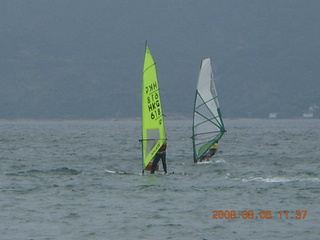 109 6l5. eclipse - Hong Kong - windsurfers