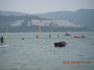110 6l5. eclipse - Hong Kong - windsurfers