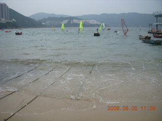 114 6l5. eclipse - Hong Kong - windsurfers