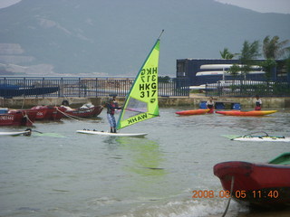 118 6l5. eclipse - Hong Kong - windsurfers