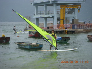 119 6l5. eclipse - Hong Kong - windsurfers