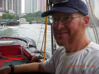 eclipse - Hong Kong - harbor boat ride - Adam