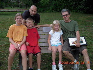 CHS-XC - Curtis Arboretum - Coach Sexton and family