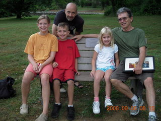 CHS-XC - Curtis Arboretum - Coach Sexton and family