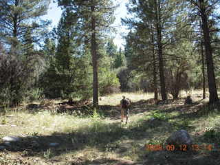 fire on the way to Pine Valley, Utah