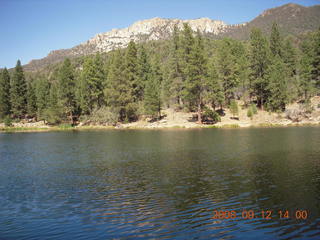 lake - hiking at Pine Valley, Utah