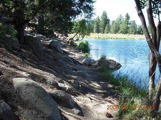 hiking at Pine Valley, Utah