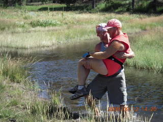 Adam on the way to Pine Valley, Utah