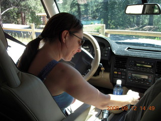 Land Rover at Pine Valley, Utah