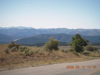 coming back from Pine Valley, Utah
