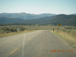 coming back from Pine Valley, Utah