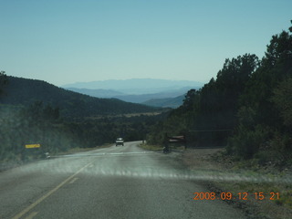 coming back from Pine Valley, Utah