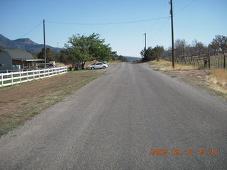 run - Kathe's and Reggie's place in Central, Utah