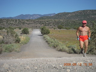 Adam - run from Kathe's and Reggie's place in Central, Utah