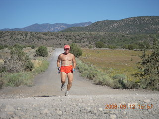 Adam - run from Kathe's and Reggie's place in Central, Utah