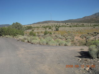 run from Kathe's and Reggie's place in Central, Utah