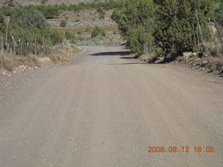 run from Kathe's and Reggie's place in Central, Utah