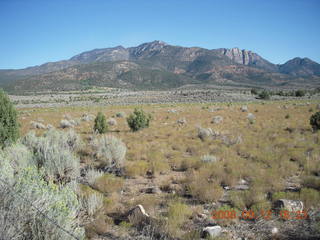 run from Kathe's and Reggie's place in Central, Utah