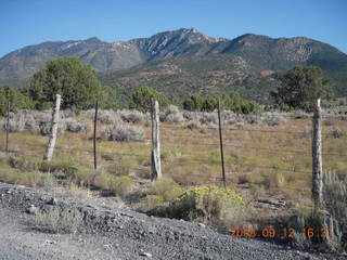 run from Kathe's and Reggie's place in Central, Utah