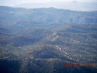 Payson Airport (PAN) view of Mogollon Rim and N4372J