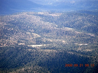 54 6mm. Payson Airport (PAN) area aerial - running trail