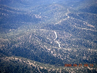 55 6mm. Payson Airport (PAN) area aerial - running trail