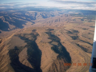 15 6n5. aerial - Washington, Idaho, Oregon flight - Snake River canyon