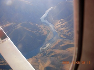 16 6n5. aerial - Washington, Idaho, Oregon flight - Snake River canyon