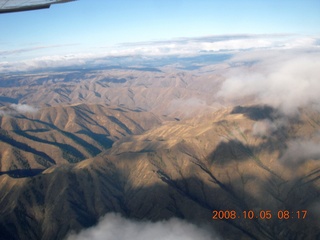 23 6n5. aerial - Washington, Idaho, Oregon flight - Snake River canyon - Hells Canyon