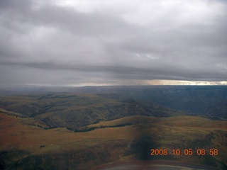 62 6n5. aerial - Washington, Idaho, Oregon flight - Snake River canyon - Hells Canyon