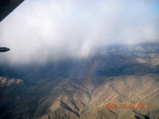 94 6n5. aerial - Washington, Idaho, Oregon flight - Snake River canyon