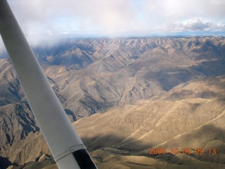 99 6n5. aerial - Washington, Idaho, Oregon flight - Snake River canyon