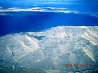 114 6n5. aerial - Washington, Idaho, Oregon flight - Snake River canyon