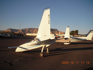 Long-EZ at Sedona Airport (SEZ)