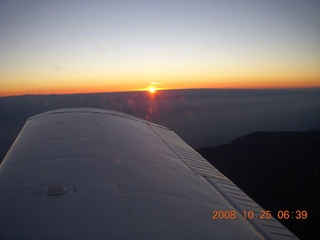 2 6nr. aerial sunrise north of Phoenix