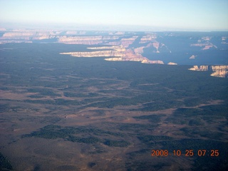 10 6nr. aerial - Grand Canyon just after sunrise