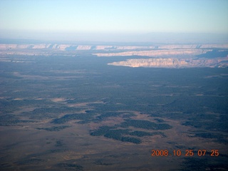 11 6nr. aerial - Grand Canyon just after sunrise