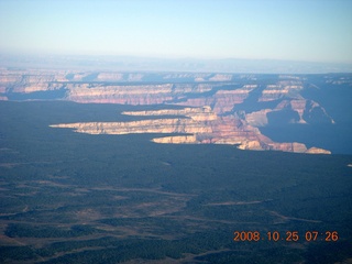 12 6nr. aerial - Grand Canyon just after sunrise